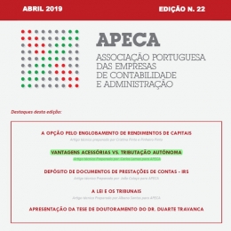 Boletim Eletrónico APECA n.º 22 (Abril/2019) 