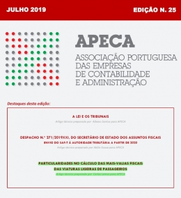 Boletim Eletrónico APECA n.º 25 (Julho/2019) 