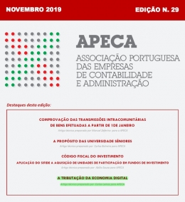 Boletim Eletrónico APECA n.º 29 (Novembro/2019)