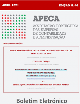 Boletim Eletrónico APECA n.º 46 (Abril/2021)