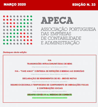Boletim Eletrónico APECA n.º 33 (Março/2020)